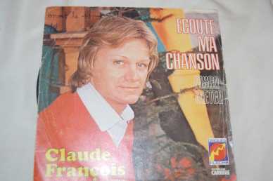 Photo: Sells Vinyl 45 rpm International music - ECOUTE MA CHANSON - CLAUDE FRANCOIS