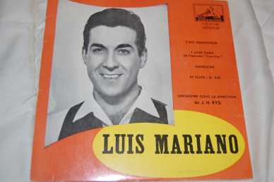 Photo: Sells Vinyl 45 rpm International music - C'EST MAGNIFIQUE - LUIS MARIANO