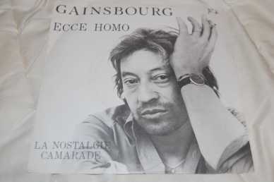 Photo: Sells Vinyl 45 rpm International music - ECCE HOMO - SERGE GAINSBOURG