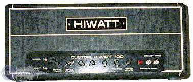 Photo: Sells Amplifier HIWATT