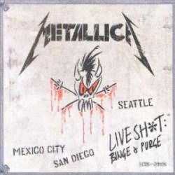 Photo: Sells CD, tape and vinyl record Hard, metal, punk - LIVE SHIT: BINGE AND PURGE (LIVE) - METTALICA