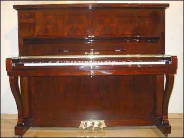 Photo: Sells Upright / vertical piano ELSNER - ELSNER (BLACK COLOR)